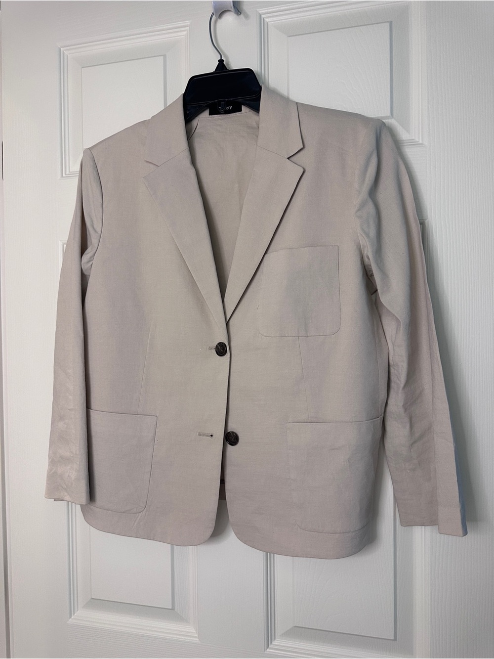 Theory Women's Light Beige/Khaki Blazer & Pants